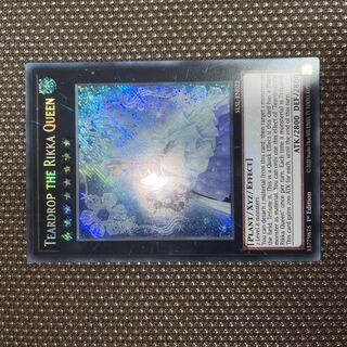 Yu-Gi-Oh Teardrop the Rikka Queen EU Version (English) Siku 1st 1 copy