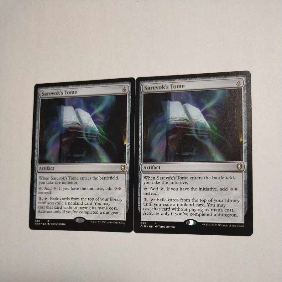 MTG Sarevok's Tome English Set of 2