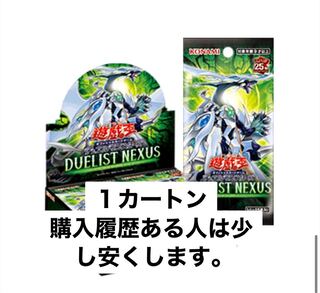 Yu-Gi-Oh Official Card Game DUEL MONSTERS DUELIST NEXUS 1 carton DUE Squirrelt Nexus