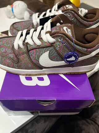 Nike SB Dunk Low PRM "Brown Paisley" 26.5cm