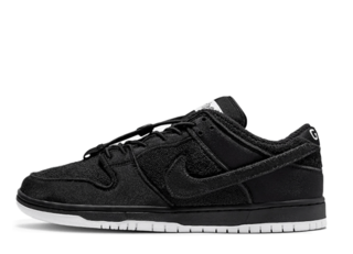 Ner Hunters x Nike SB Dunk Low Pro Qs Black/Black Wight DH7756-010 27.5cm