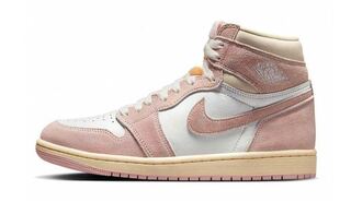 Nike WMNS Air Jordan 1 Retro High OG "Washed Pink" 25.5cm