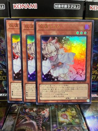 遊戯王スタジオ 3557 灰流うらら ウルトラレア JP009 レアコレ4