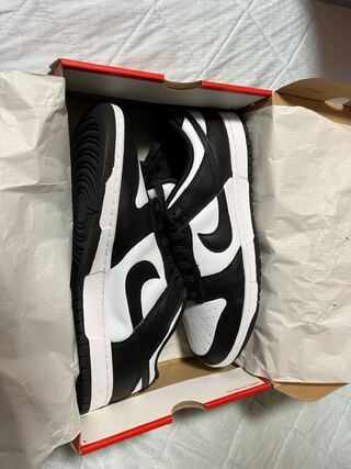 Nike Dunk Low Retro Ho Wight/Black Wight DD1391-100 30cm