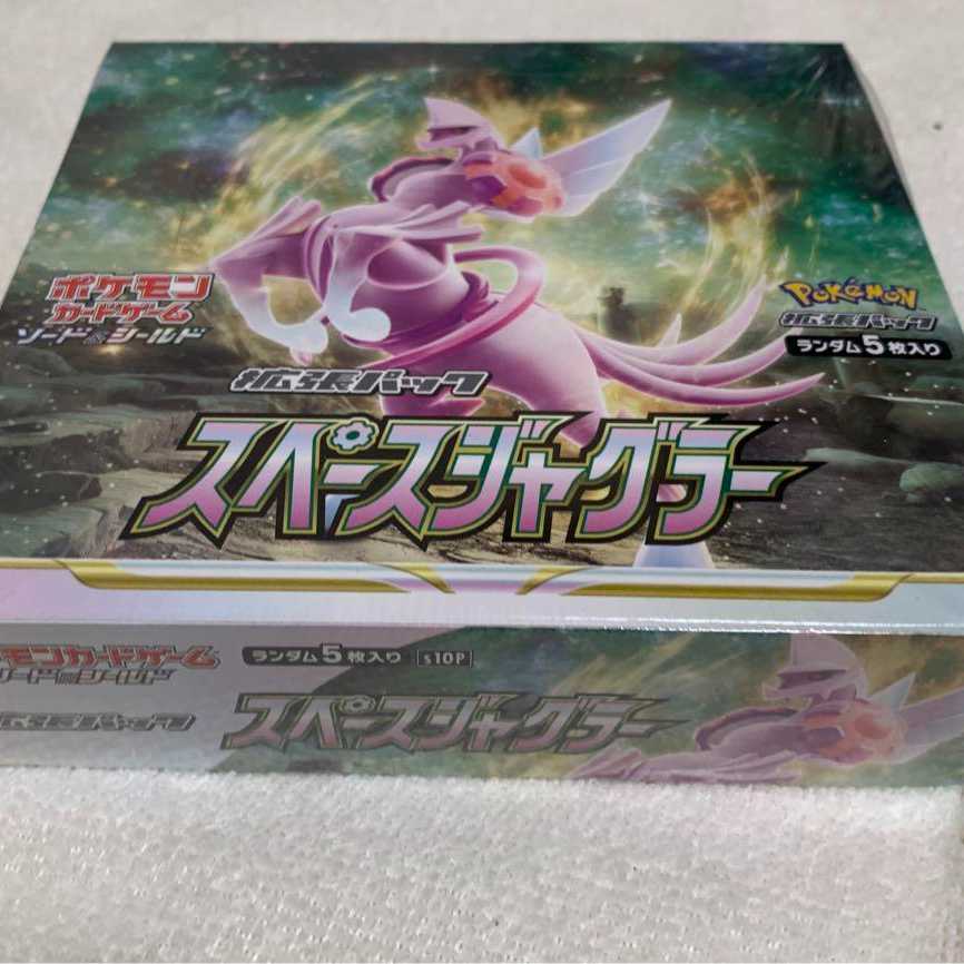 新品未開封シュリンク付きポケモンカードゲームスペースジャグラー1box