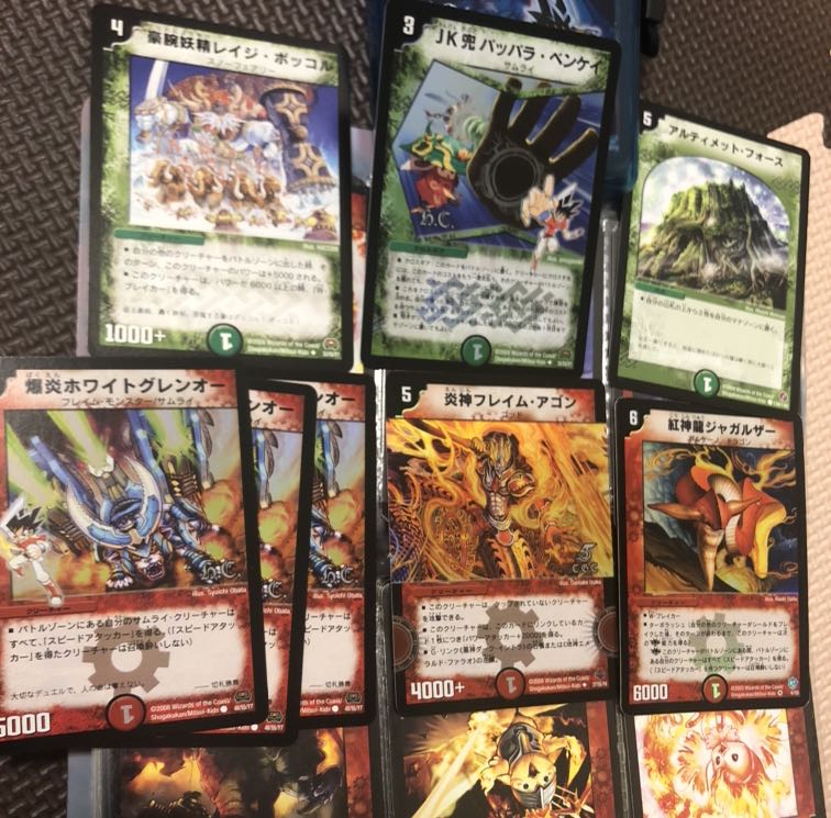 選択制 デュエル・マスターズカード