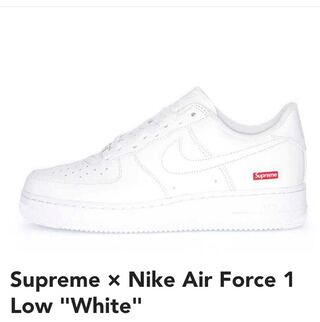 Supreme x Nike Air Riryoku1 Low "Ho Wight" Ho Wight/Ho Wight CU9225-100 28cm