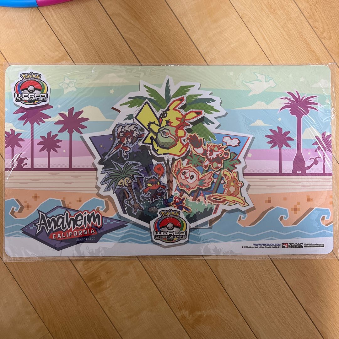 ポケモンカード　WCS2017　選手用 競技者限定　プレイマット ポケモンカード WCS2017 選手用 競技者限定 プレイマット - メルカリ