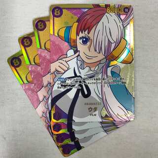 078MC236D One Piece Card Game OP02-120 SEC Uta, set of 4
