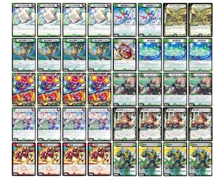 デュエルマスターズ ベアフガンガンオー デッキ　調節パーツ付