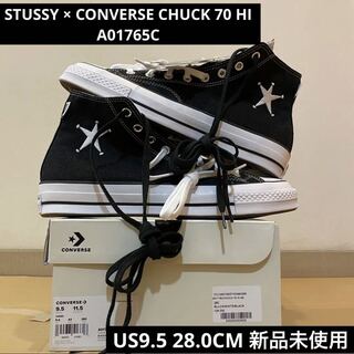 28.0cm STUSSY × CONVERSE CHUCK 70 HI 28cm
