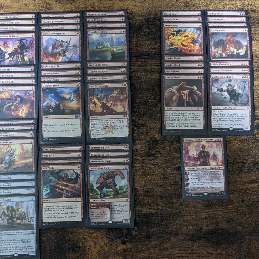 Pioneer Challenger Deck Red Mono, B/W Aura