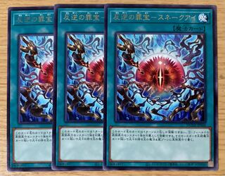 反逆の罪宝－スネークアイ 字レア 遊戯王