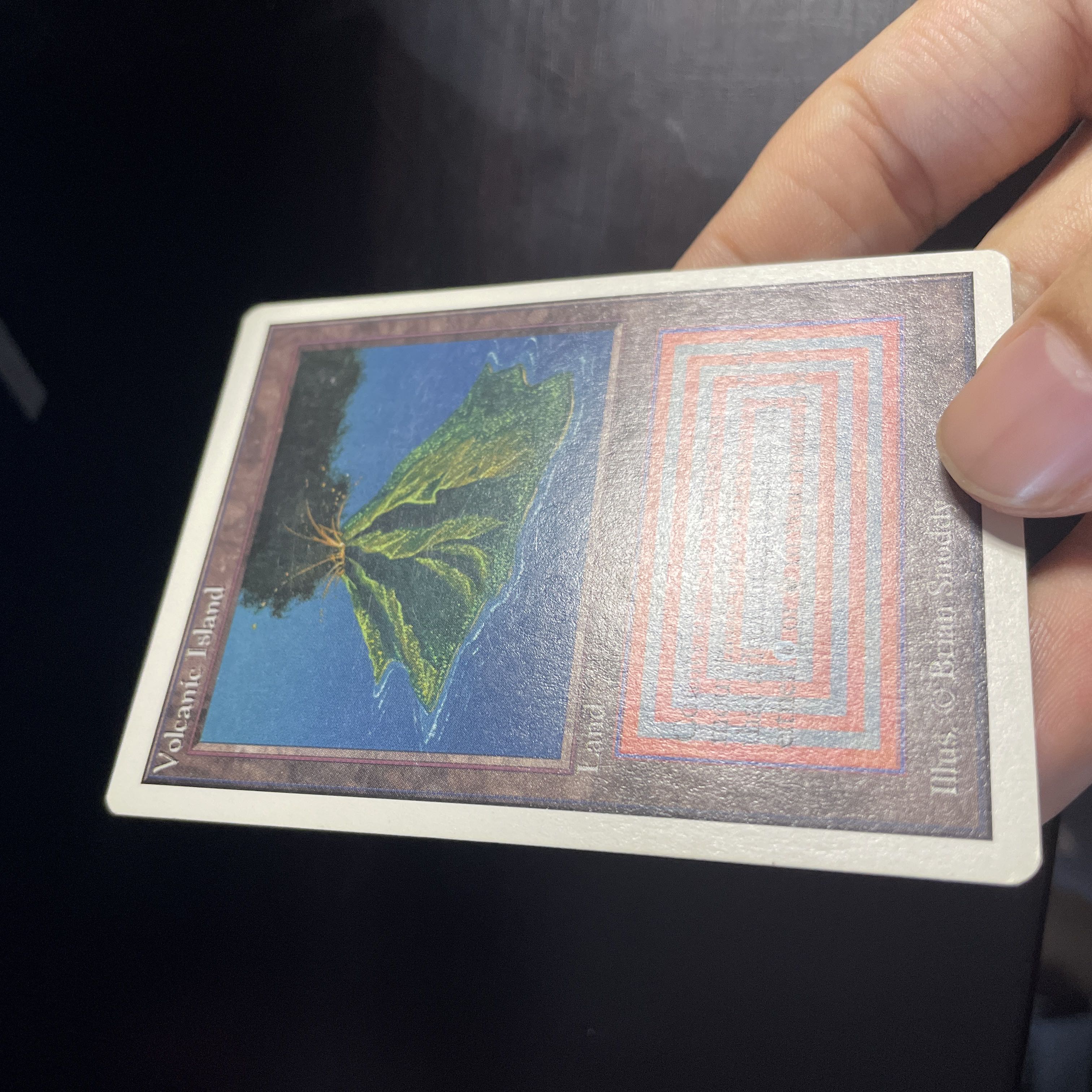 MTG volcanic island Ammiri 2ED SP