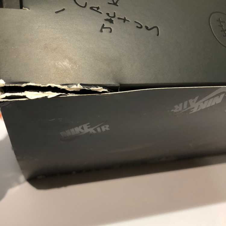 Travis Scott x Nike Air Jordan 1 Low OG "Black/Phantom" DM7866-001 27cm