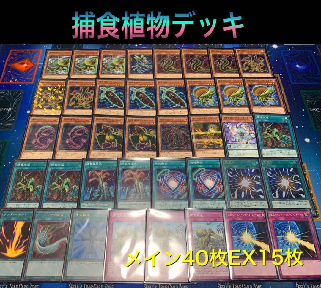 捕食植物デッキ