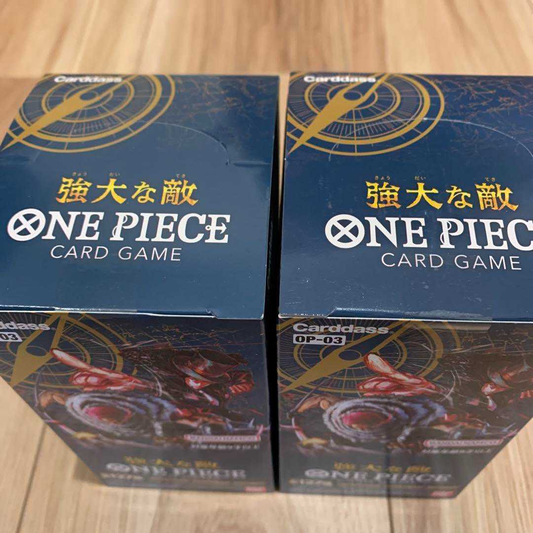 ワンピースカードゲーム 強大な敵 2BOX 未開封