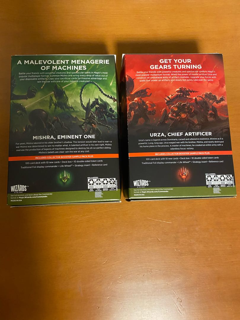 兄弟戦争 統率者デッキ+ドミナリアリマスター日本語パック