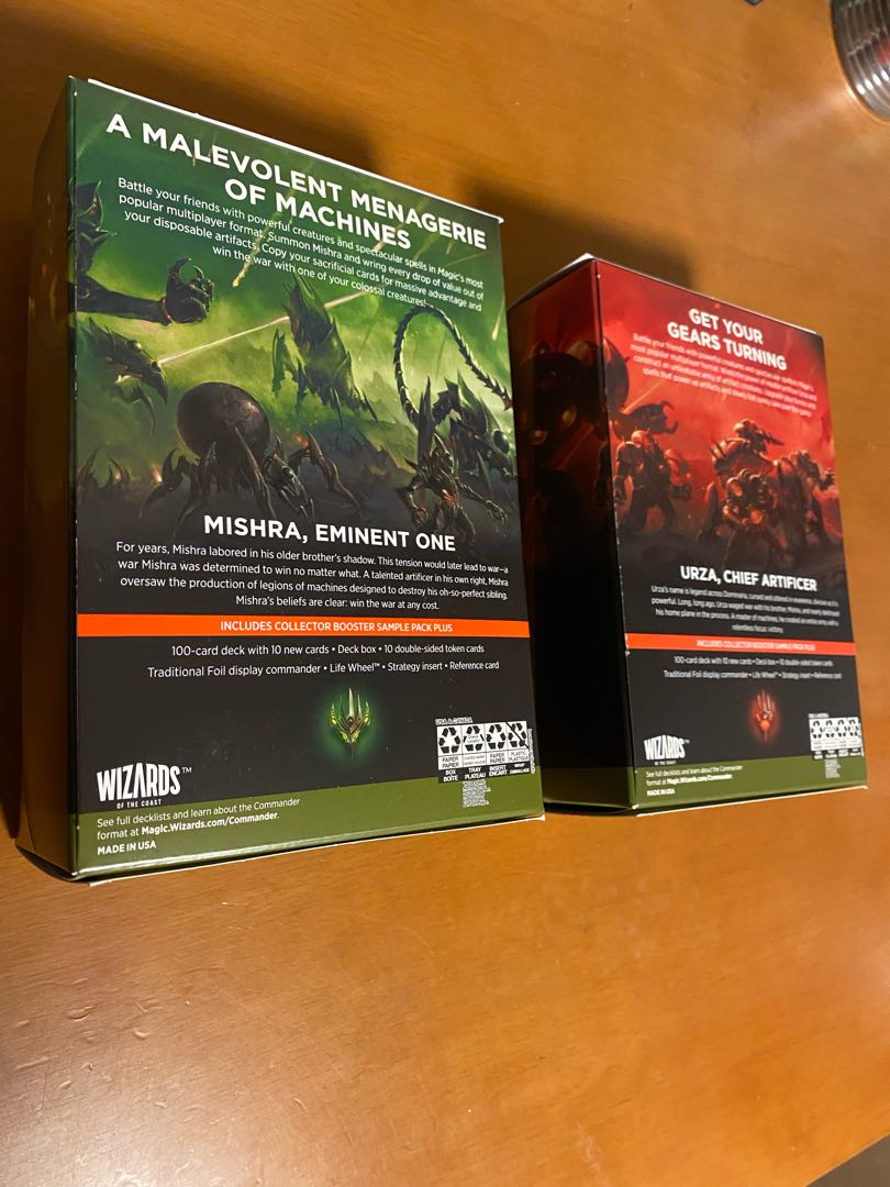 兄弟戦争 統率者デッキ+ドミナリアリマスター日本語パック