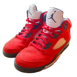 ナイキ エアジョーダン5 "トロブラボー" バーシティレッド/ブラック/ホワイト DD0587-600 27cm