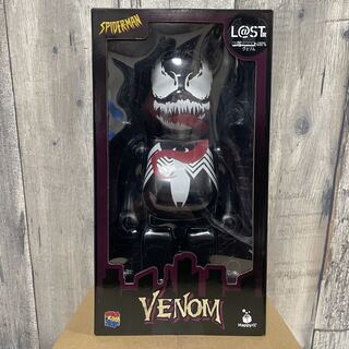 happy raffle Bearbrick last prize Venom 400%.