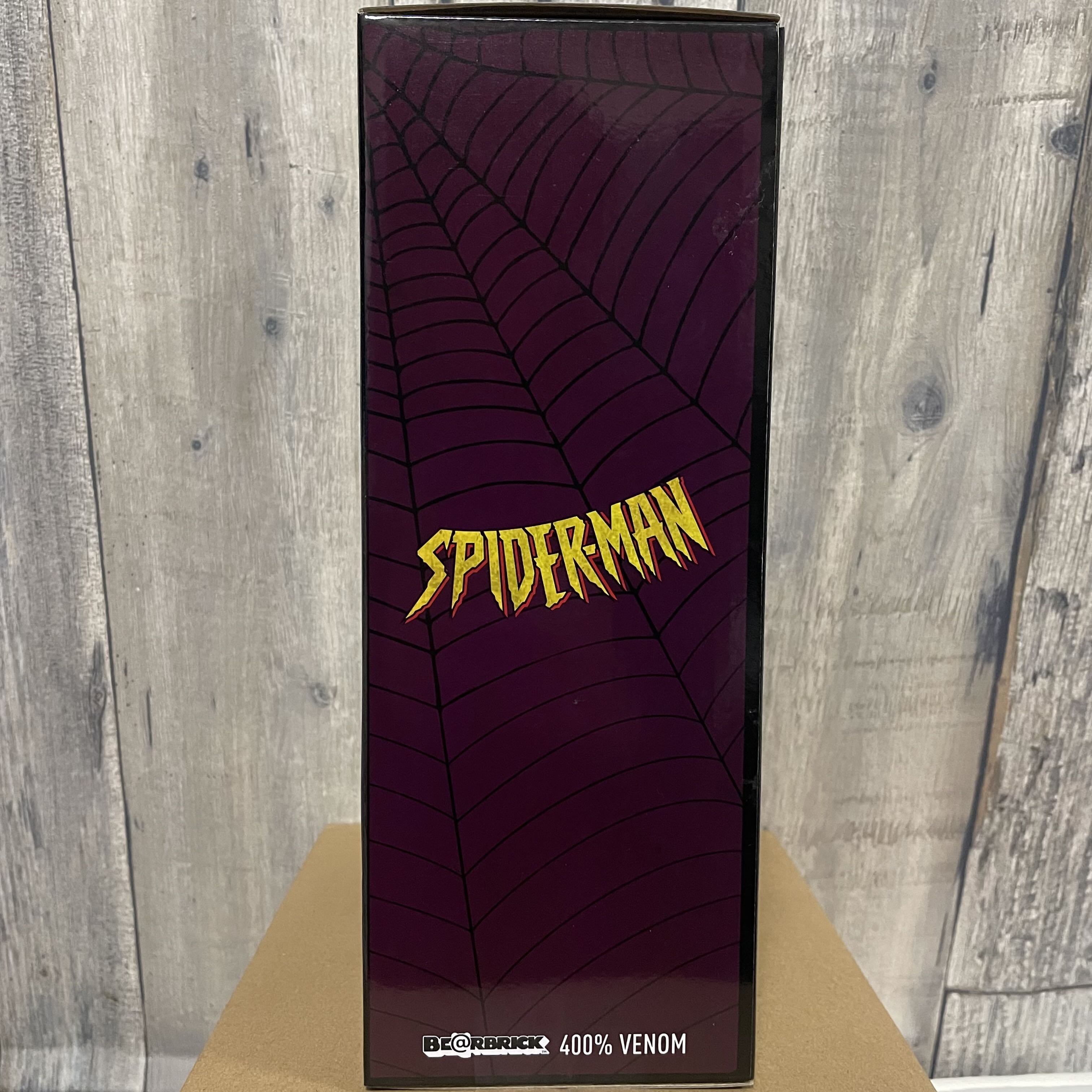 happy raffle Bearbrick last prize Venom 400%.