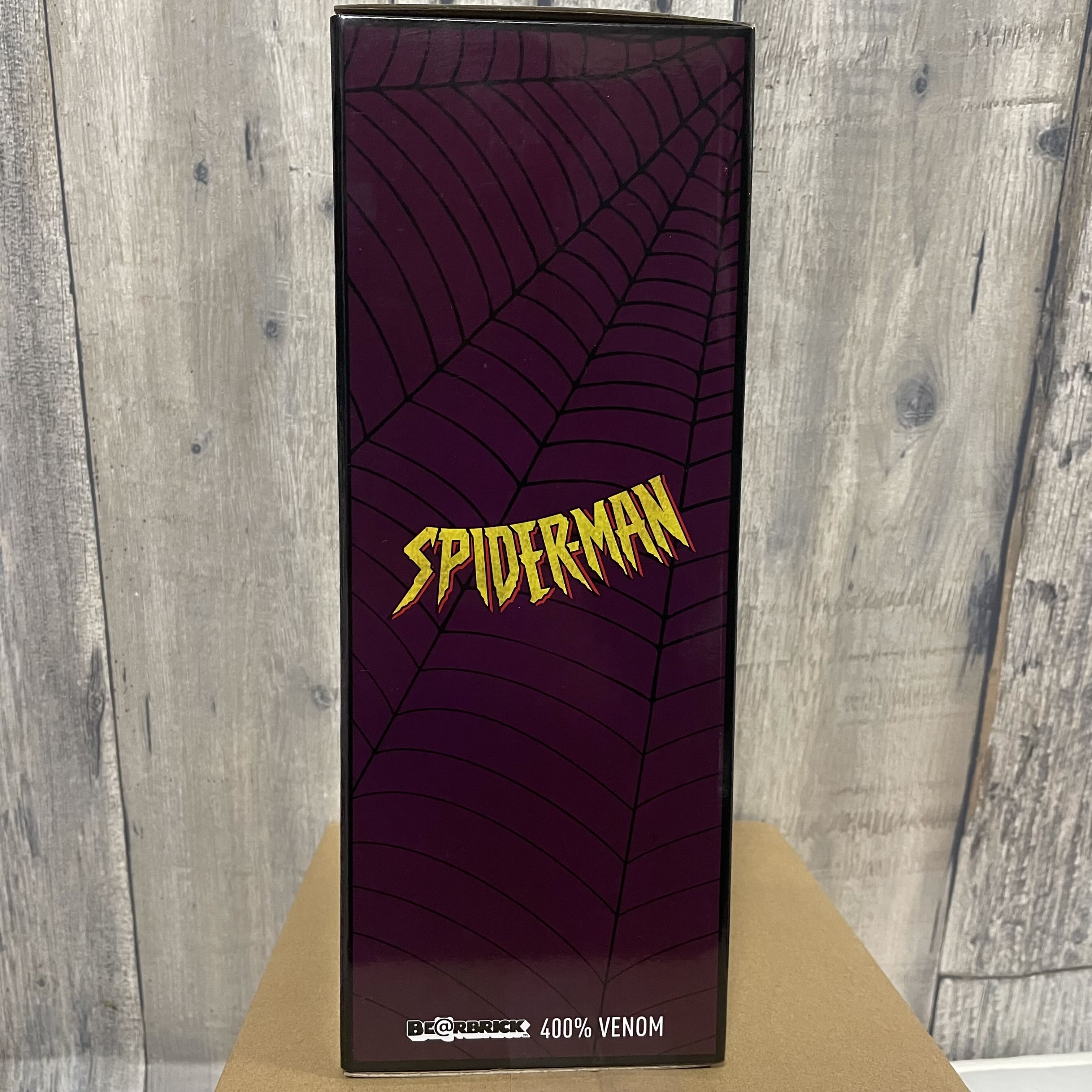 happy raffle Bearbrick last prize Venom 400%.