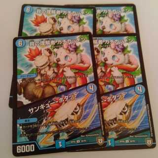 貝の理解者　カチカッチン　サンキューホタッテ　4枚セット