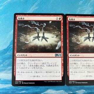MTG 2枚 丸焼き