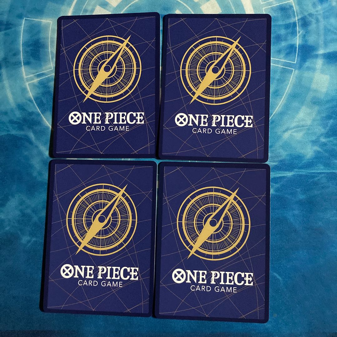 ゴムゴムの火拳銃　4枚セット