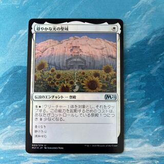 MTG foil 穏やかな光の聖域