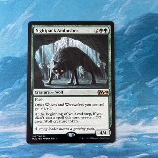 MTG 夜群れの伏兵  1枚