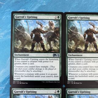 MTG 4枚 ガラクの蜂起