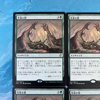MTG 4枚 生命と枝