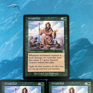 MTG 3枚 ドルイドの呼び声