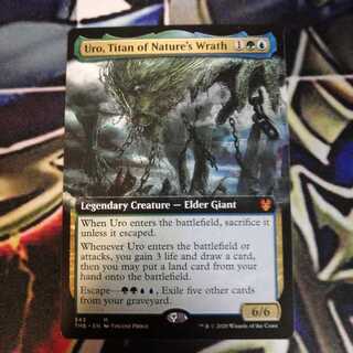 自然の怒りのタイタン、ウーロ 拡張アート