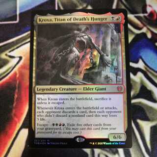 死の飢えのタイタン、クロクサ foil