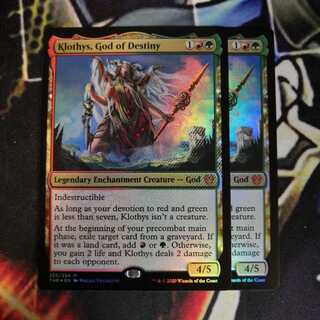 1枚　運命の神、クローティス foil