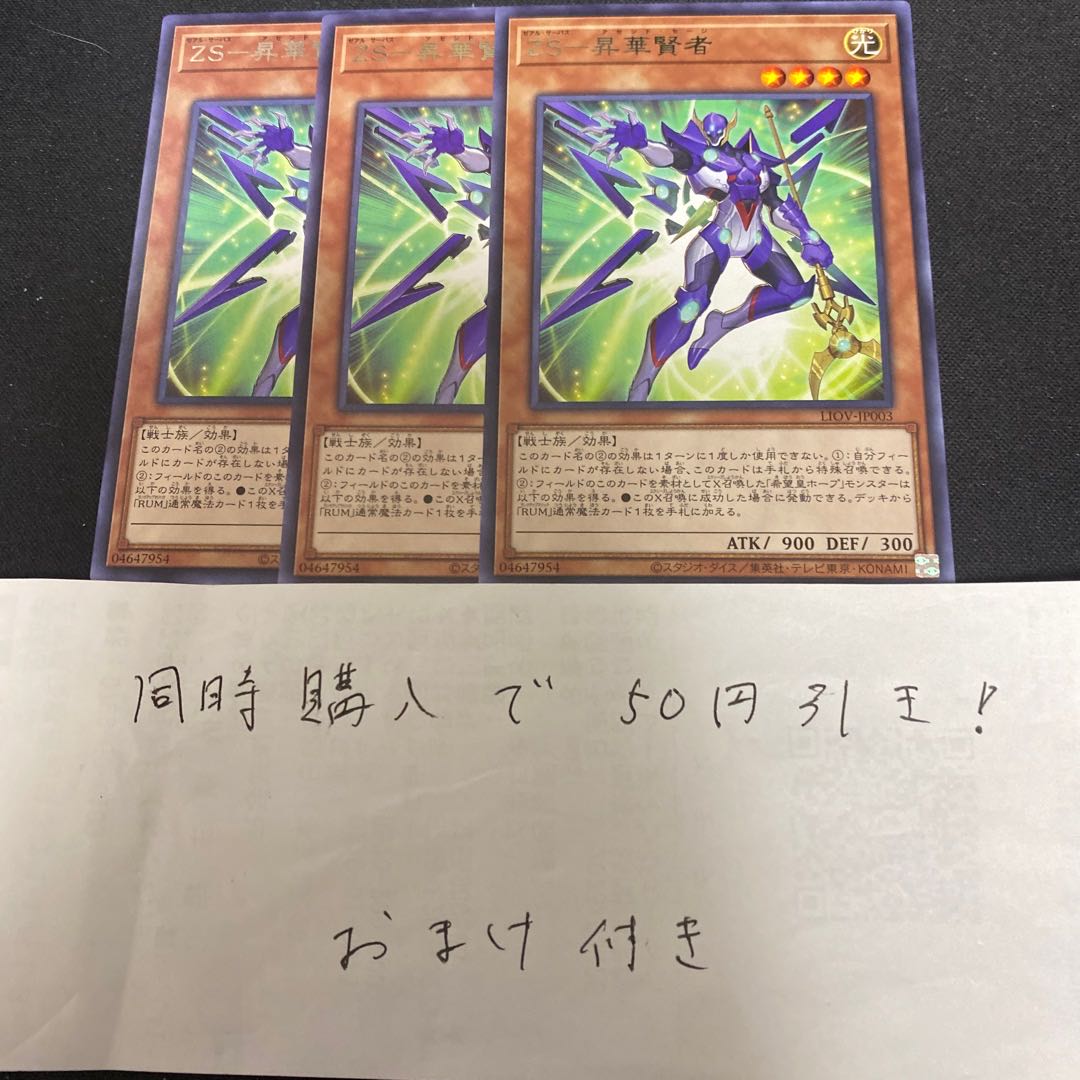 ZS-昇華賢者 レア JP003 28890 7点