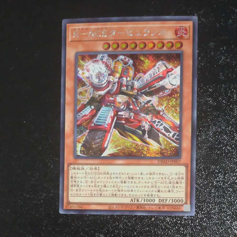 R-ACE Turbulence Secret Rare JP007 [Mokurindo].