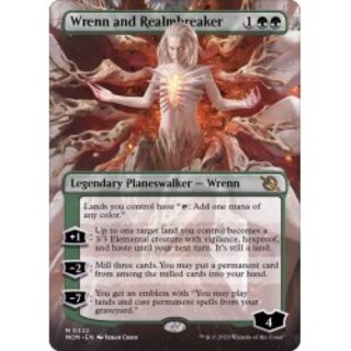 [EX+](FOIL)(フルアート)レンと次元壊し/Wrenn and R... 1枚