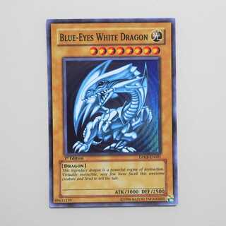 【未使用】遊戯王 英語版 青眼の白龍 ブルーアイズ SR 1st Edition
