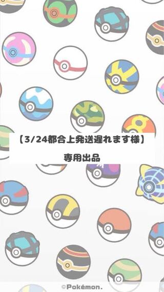 【3/24~都合上発送遅れます様】専用出品