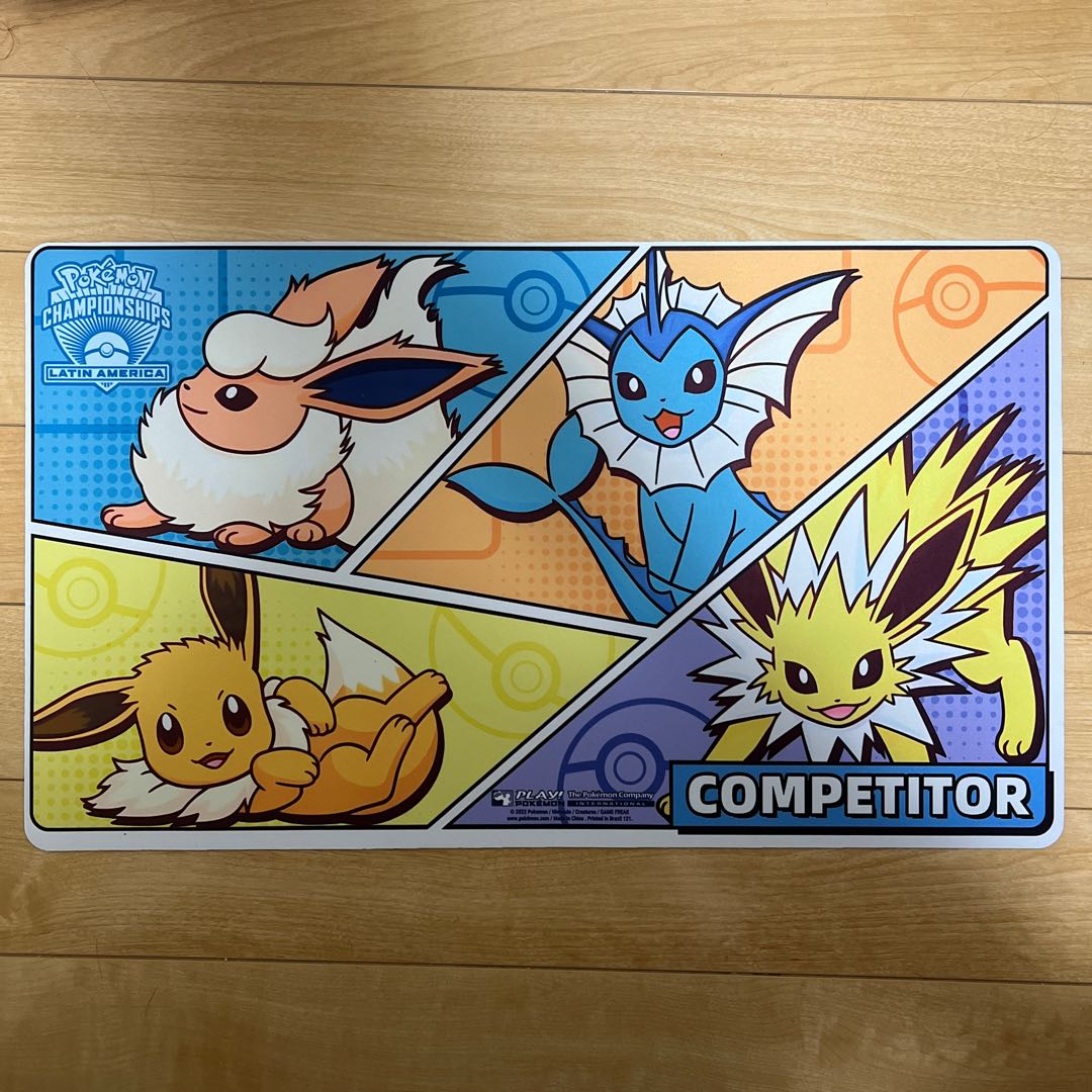 ポケモン　プレイマット　海外大会