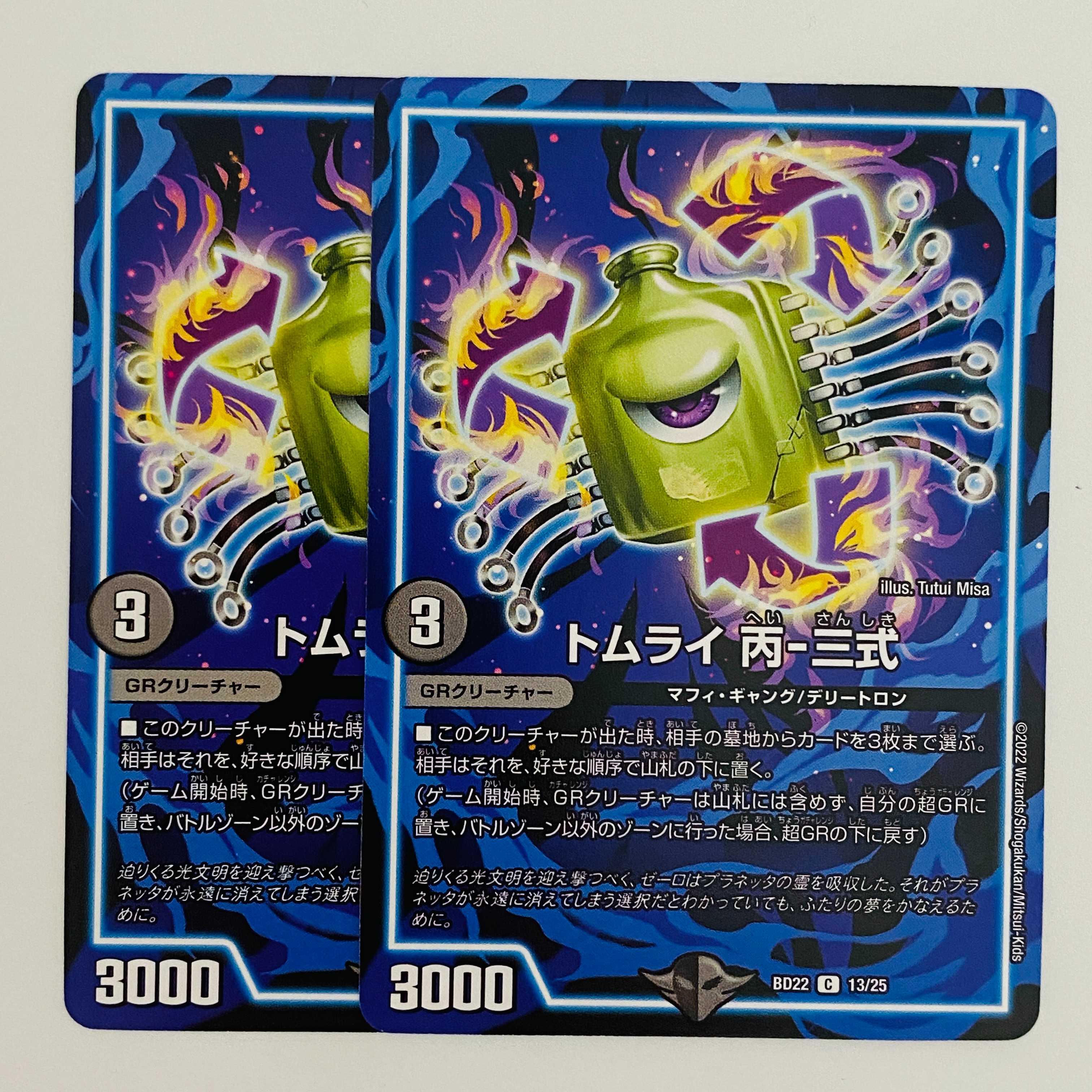 TOMURAI C-3 type 2 sheets DM-BD-22-13