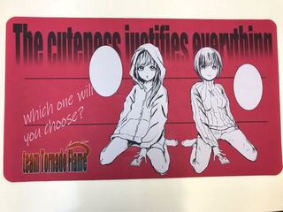 ジンバッタプレイマット・トルネードフレームオリジナル　60×35cm