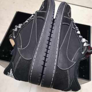 トラヴィス・スコット × ナイキ エアジョーダン1 ロー OG "ブラック/ファントム" DM7866-001 26.5cm