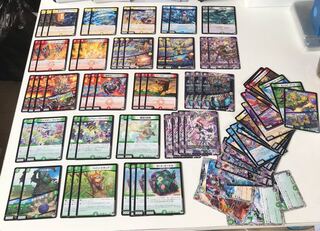 Ssangyong Senki Common Uncommon Deck Parts Summary Set, 83 total