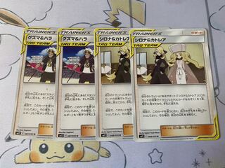 グズマ&ハラ、シロナ&カトレアセット