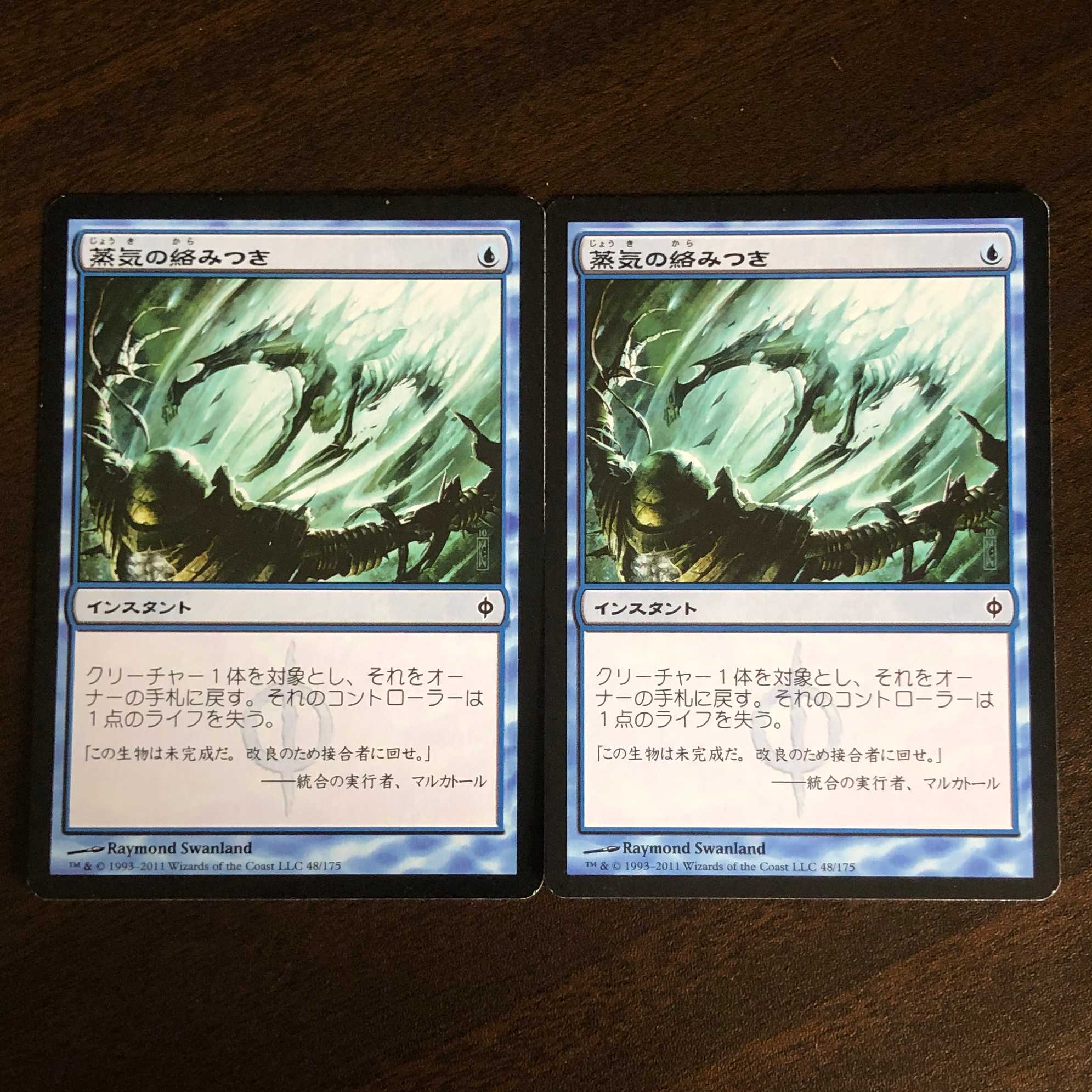 蒸気の絡みつき/Vapor Snag (じょうきのからみつき)/日2